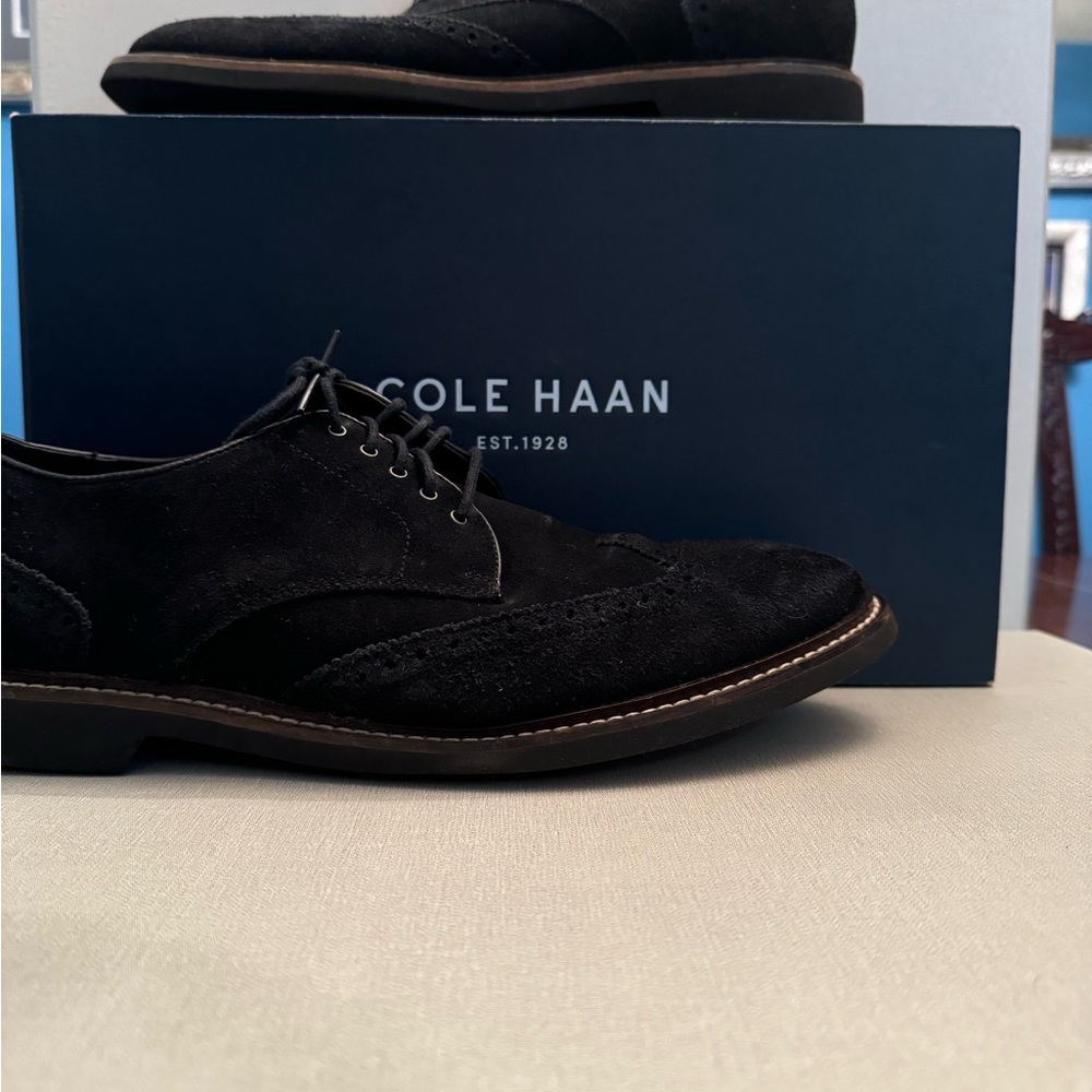 Cole Haan Men’s Black Suede 10.5